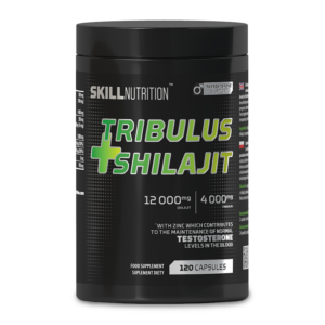 Skill Nutrition Tribulus a Shilajit, kotvičník se shilajitem, 120 kapslí