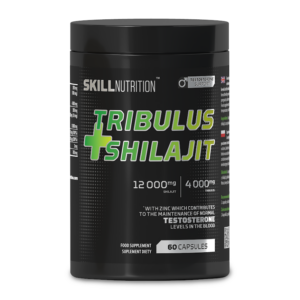 Skill Nutrition Tribulus a Shilajit, kotvičník se shilajitem, 60 kapslí