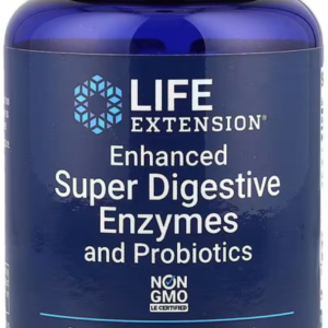 Life Extension Enhanced Super Digestive Enzymes a Probiotics, trávicí enzymy s probiotiky, 60 kapslí