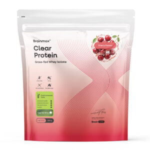 BrainMax Clear Protein, třešeň, 500 g