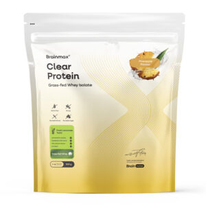 BrainMax Clear Protein, ananas, 500 g