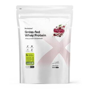 BrainMax Grass-fed Whey Protein, whey protein s třešňovým jogurtem, 500 g