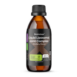 BrainMax Liquid Liposomal Joint Complex, tekuté MSM, Wild Berry, 250 ml