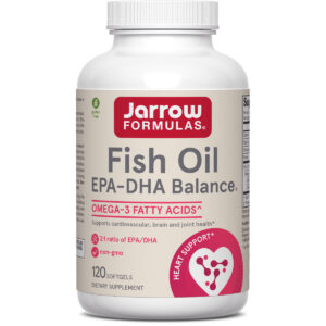 Jarrow Formulas EPA-DHA Balance, omega 3, 120 softgelových kapslí