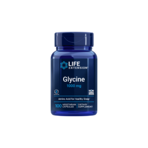 Life Extension Glycin 1000 mg, aminokyseliny, 100 rostlinných kapslí