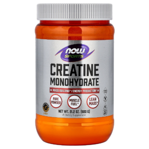 Now Foods Kreatin monohydrát, čistý prášek, 600 g