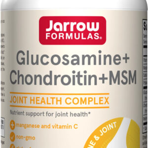 Jarrow Formulas Glukosamin, chondroitin a MSM, glukosamin sulfát, 120 kapslí