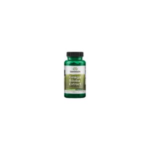 Swanson Extrakt z ginkgo biloby, 60 mg, 120 kapslí