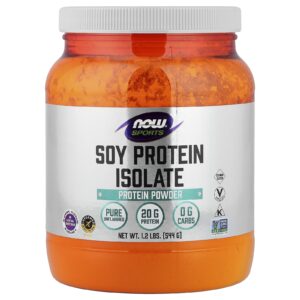 Now Foods sójový proteinový izolát, bez příchuti, 544 g