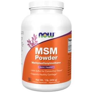 Now Foods MSM methylsulfonylmethan, prášek, 454 g