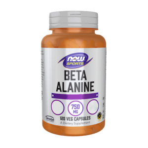 Now Foods Beta-alanin CarnoSyn, 750 mg, 120 rostlinných kapslí
