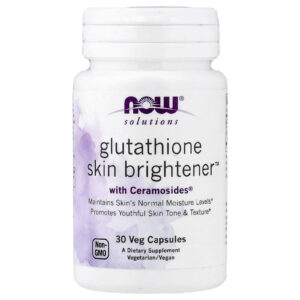 Now Foods Glutathion s Ceramosides, 30 rostlinných kapslí