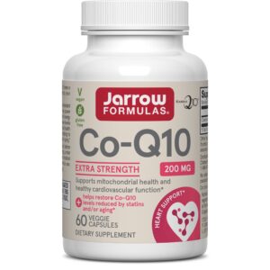 Jarrow Formulas CoQ10, ubichinon Kaneka 200 mg, 60 rostlinných kapslí