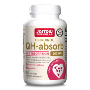 Jarrow Formulas Ubiquinol QH-absorb 200 mg, 60 softgelových kapslí