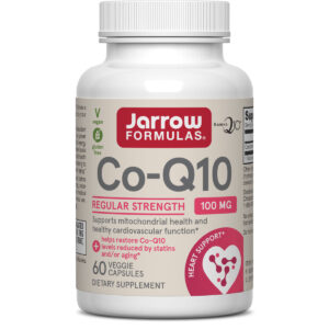 Jarrow Formulas CoQ10 100 mg, ubichinon Kaneka, 60 rostlinných kapslí