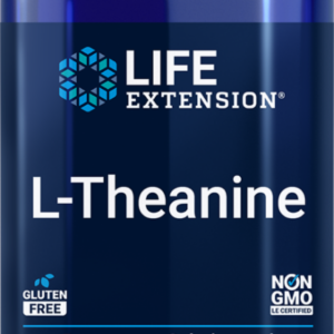 Life Extension L-theanin, 60 rostlinných kapslí
