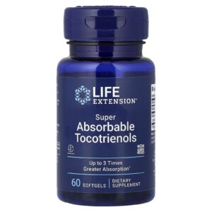 Life Extension Tokotrienoly s vitamínem E, 60 softgel kapslí