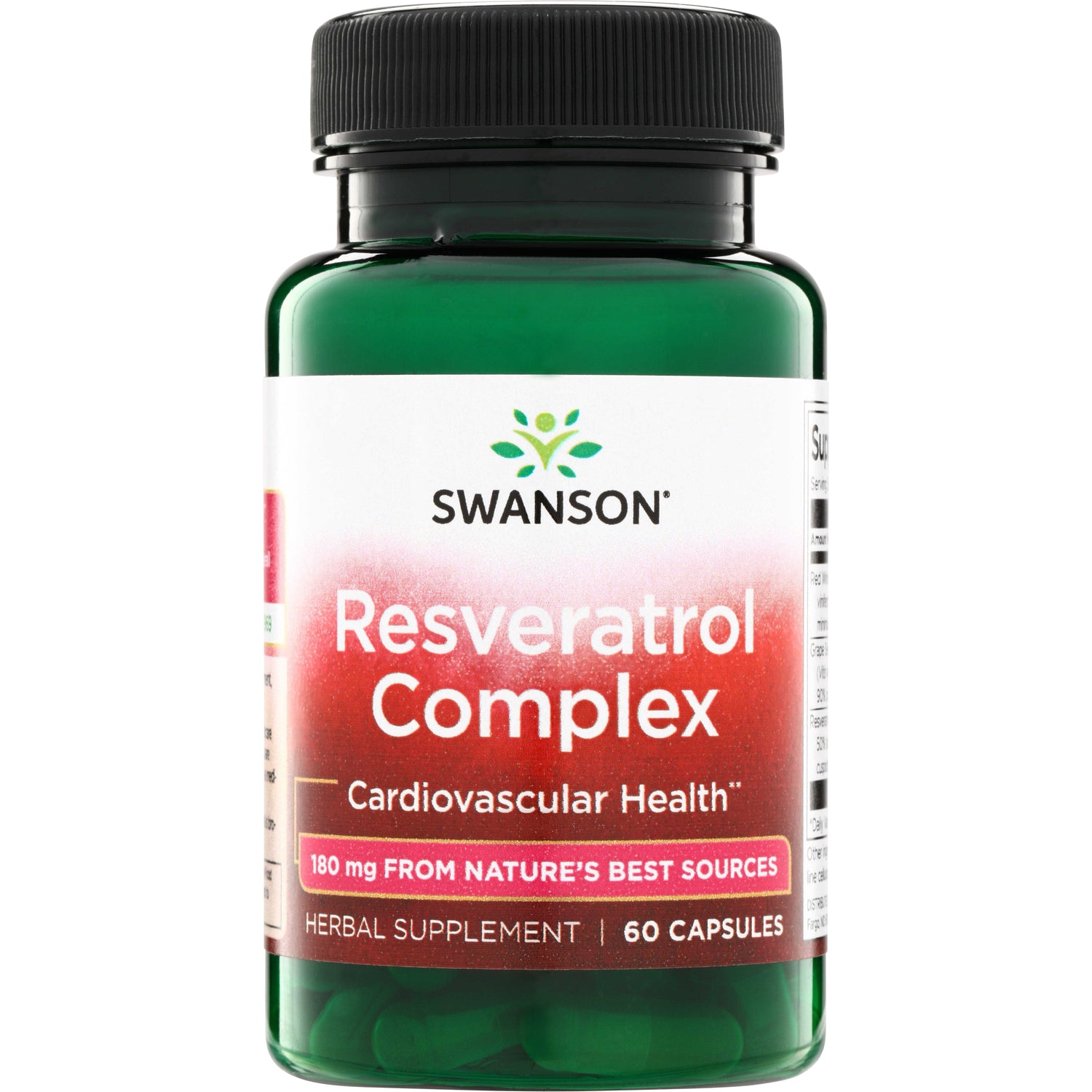 Swanson Resveratrol Complex, 60 kapslí