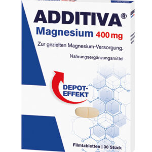 Additiva Magnesium 400 mg, oxid hořečnatý, 30 tablet