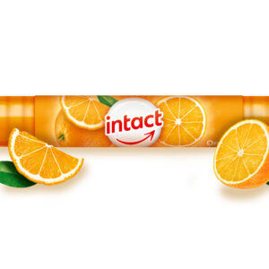 Intact hroznový cukr s vitaminem C, pomeranč, rolička 40 g