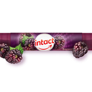 Intact hroznový cukr s vitaminem C, boysenberry, rolička 40 g