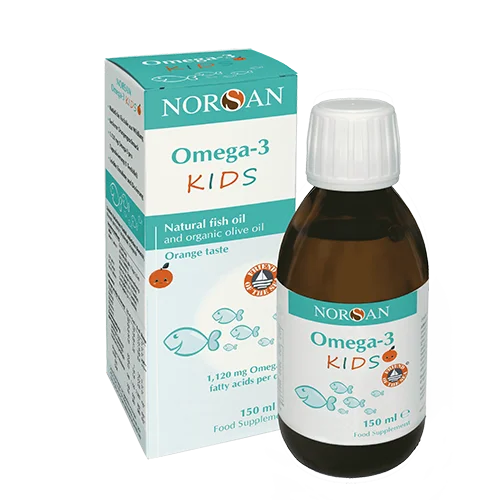 Norsan Omega-3 Kids, olej pro děti, 150 ml