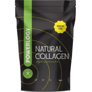 Powerlogy Collagen, hydrolyzovaný kolagen, 300 g