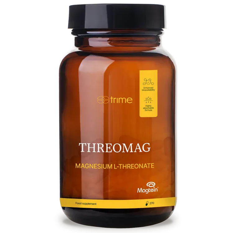 Trime ThreoMag, hořčík L-threonát Magtein, rostlinné kapsle